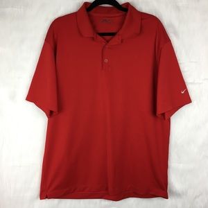 ✨Nike Golf Red Polo Shirt